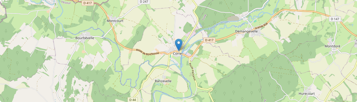 Corre - Carte