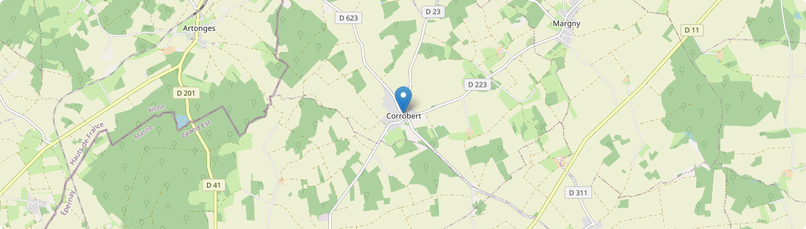 Corrobert - Carte
