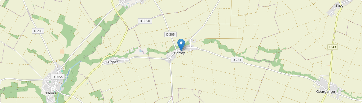Corroy - Carte
