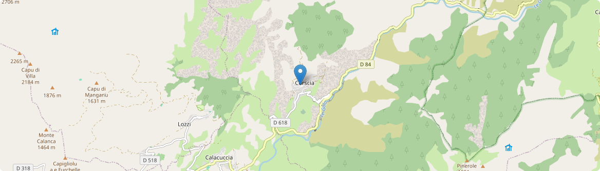 Corscia - Carte