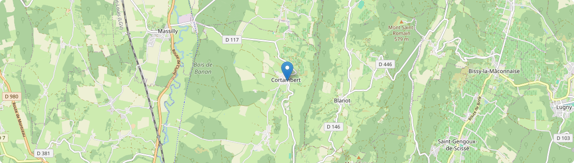Cortambert - Carte