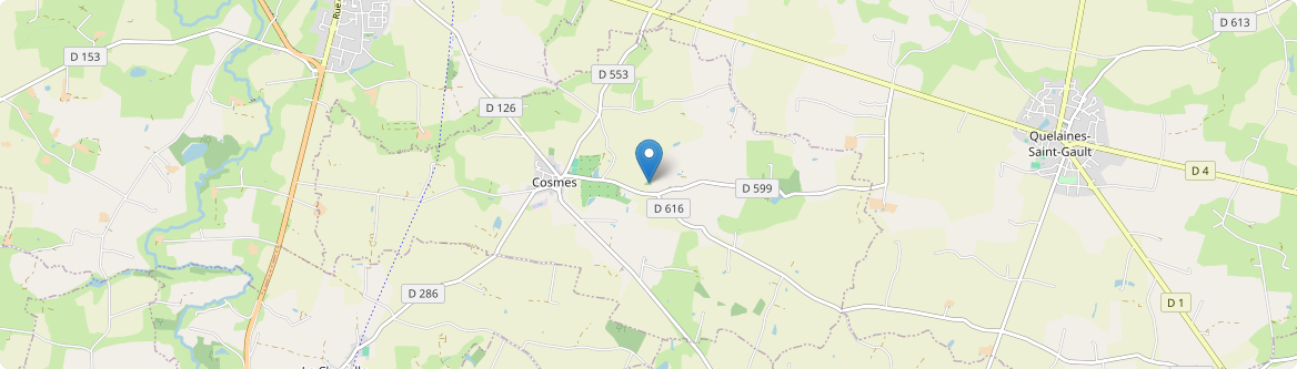 Cosmes - Carte