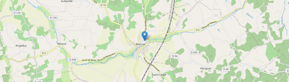 Coteaux-du-Blanzacais - Carte