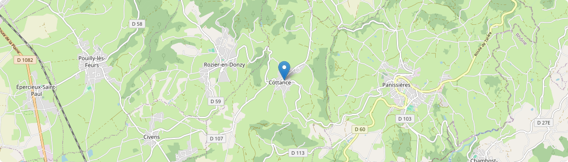 Cottance - Carte