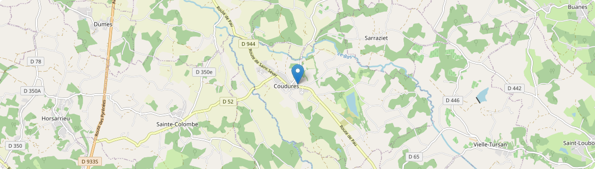 Coudures - Carte