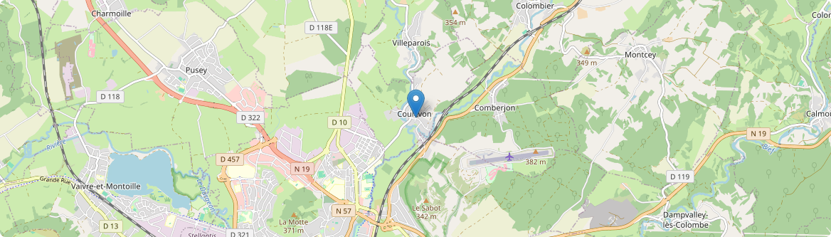 Coulevon - Carte