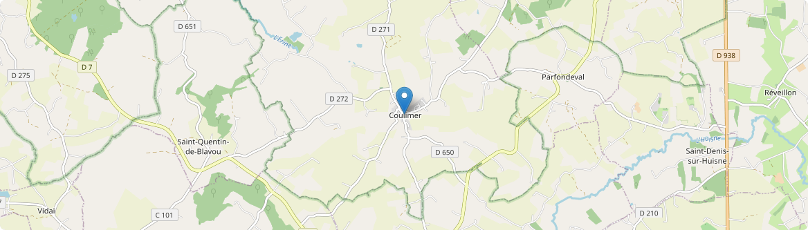 Coulimer - Carte