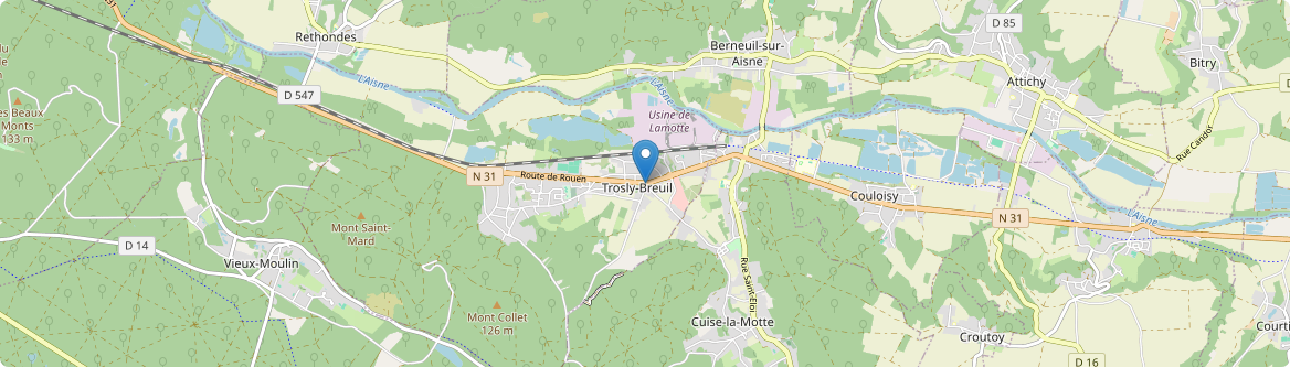 Couloisy - Carte