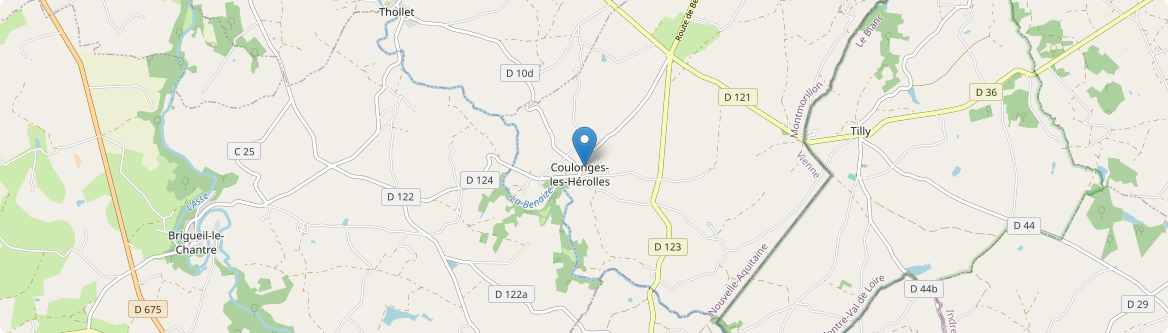 Coulonges - Carte