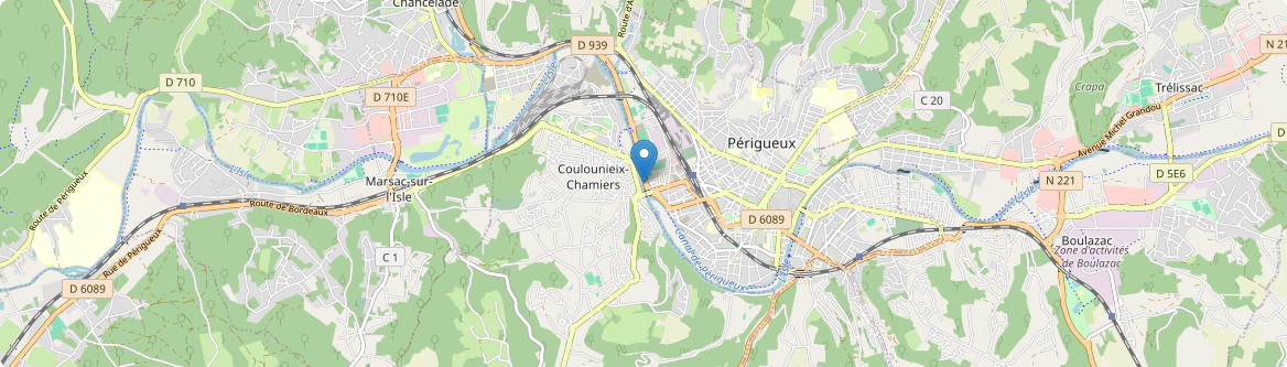 Coulounieix-Chamiers - Carte