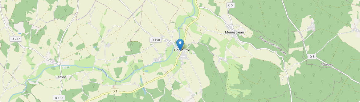 Couloutre - Carte