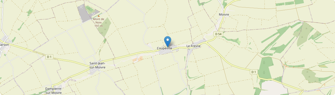 Coupéville - Carte