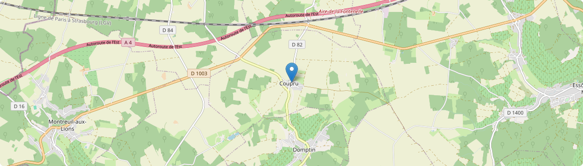Coupru - Carte