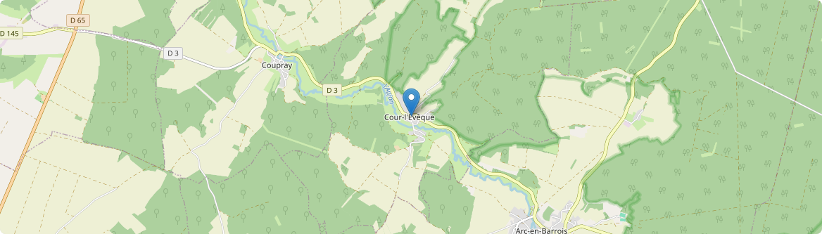 Cour-l'Évêque - Carte