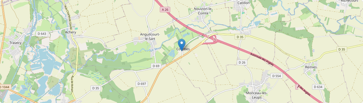 Courbes - Carte