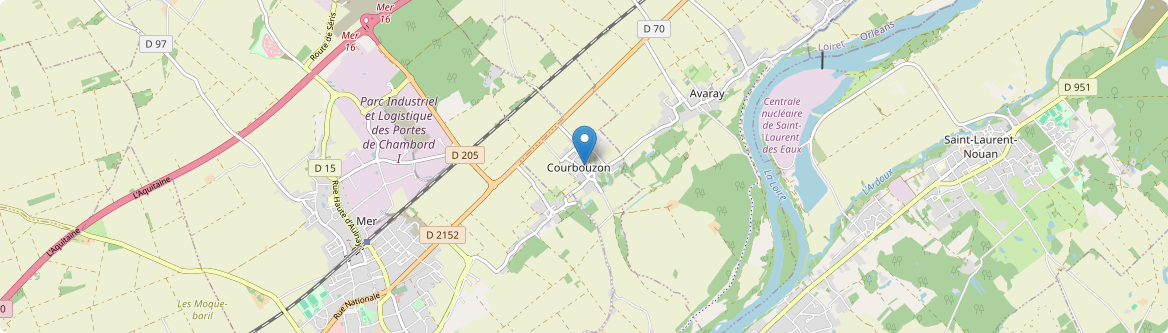 Courbouzon - Carte