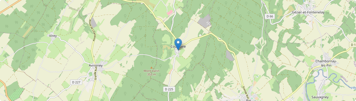 Courcuire - Carte