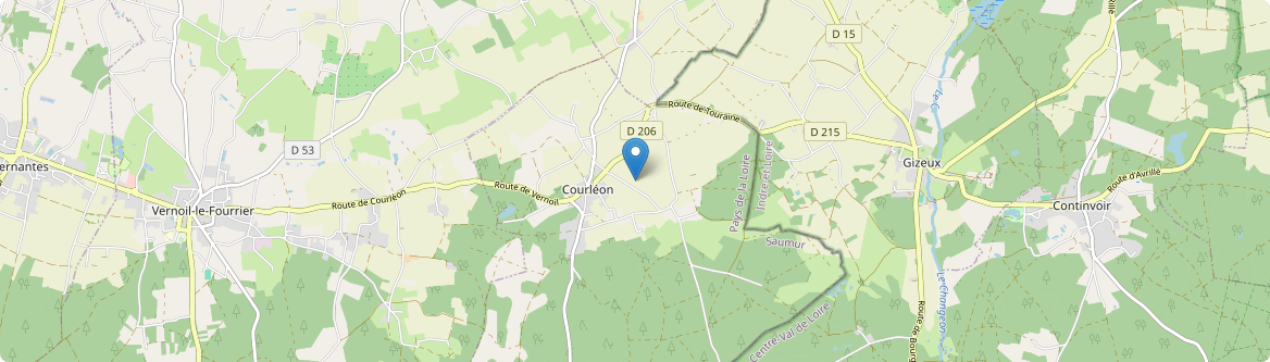 Courléon - Carte