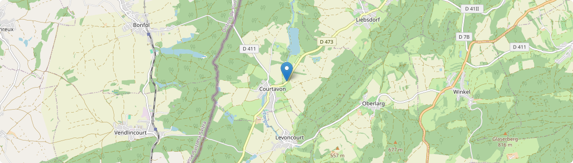 Courtavon - Carte