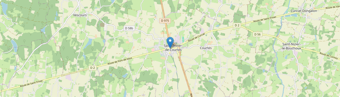 Courtes - Carte