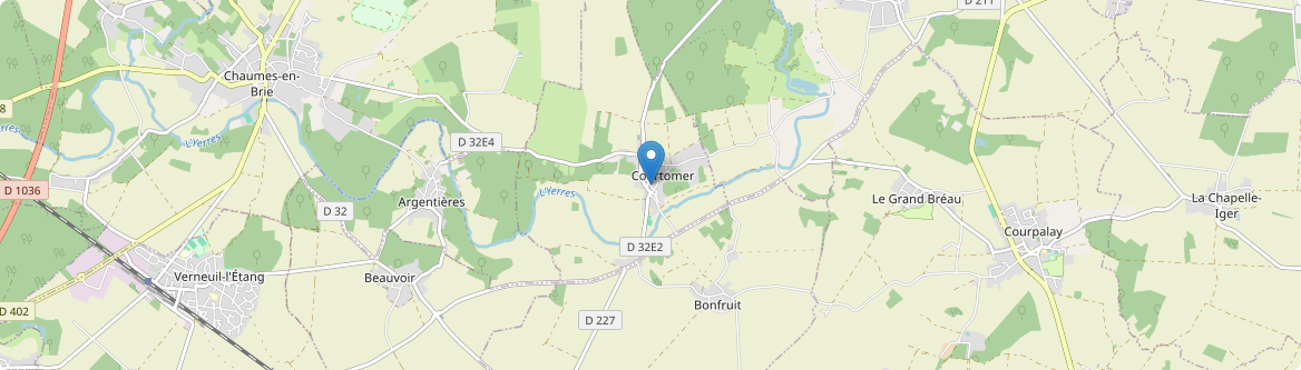Courtomer - Carte