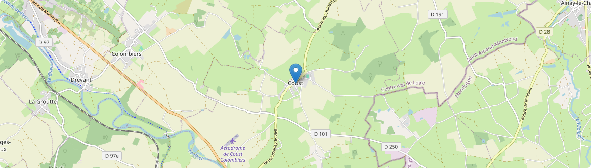 Coust - Carte