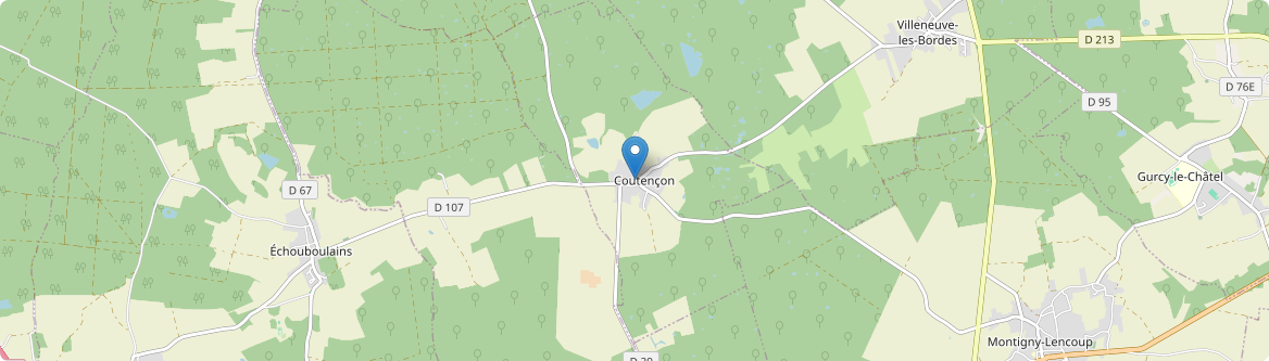 Coutençon - Carte
