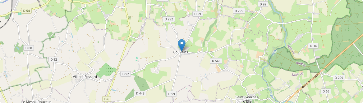 Couvains - Carte
