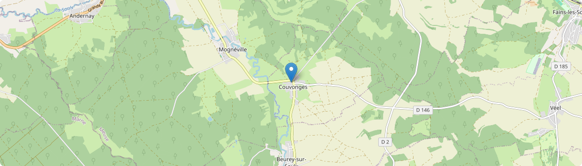 Couvonges - Carte
