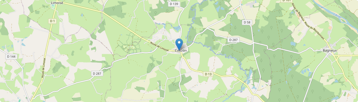 Couzon - Carte