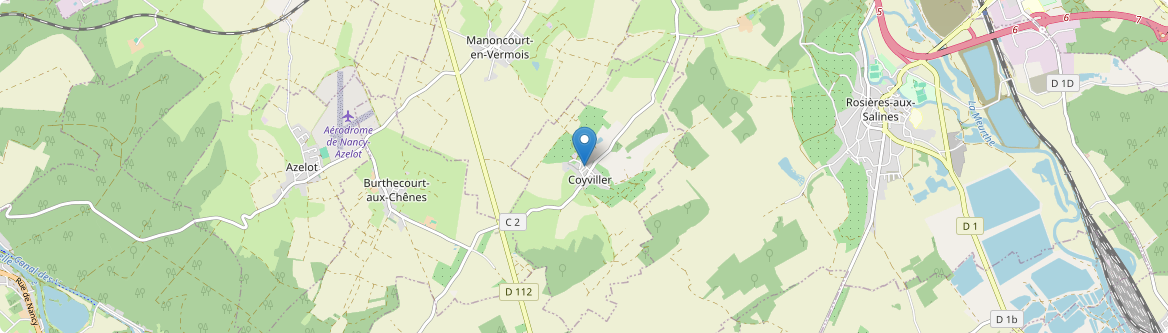 Coyviller - Carte