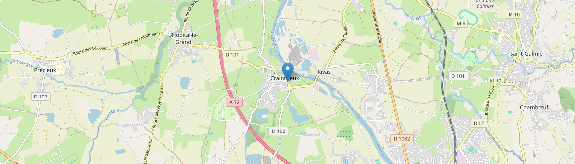 Craintilleux - Carte