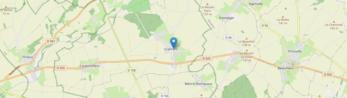 Cramont - Carte