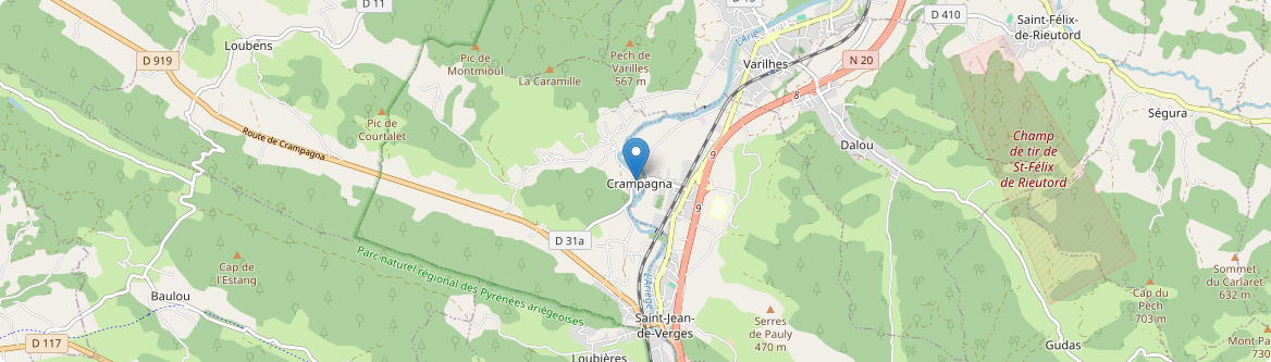 Crampagna - Carte