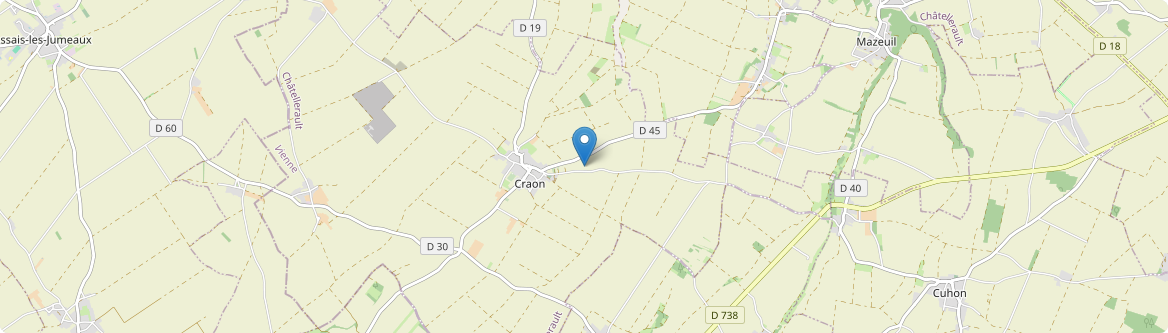 Craon - Carte
