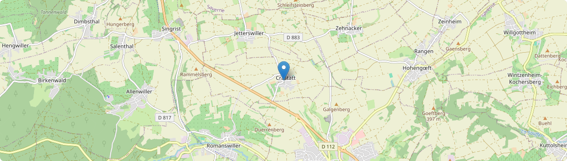Crastatt - Carte
