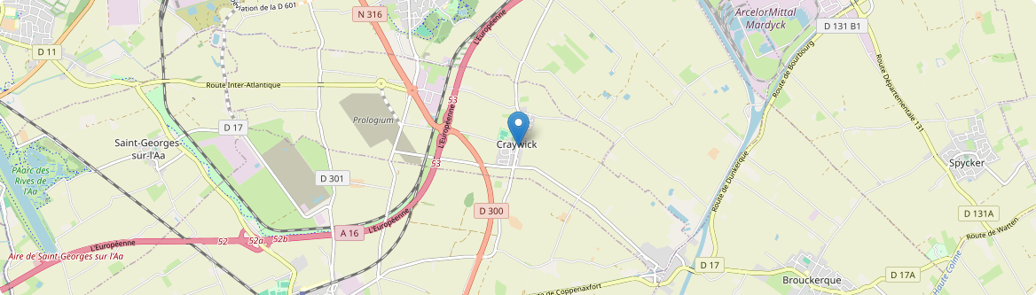Craywick - Carte