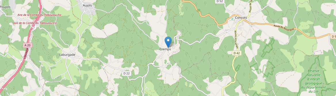 Cremps - Carte
