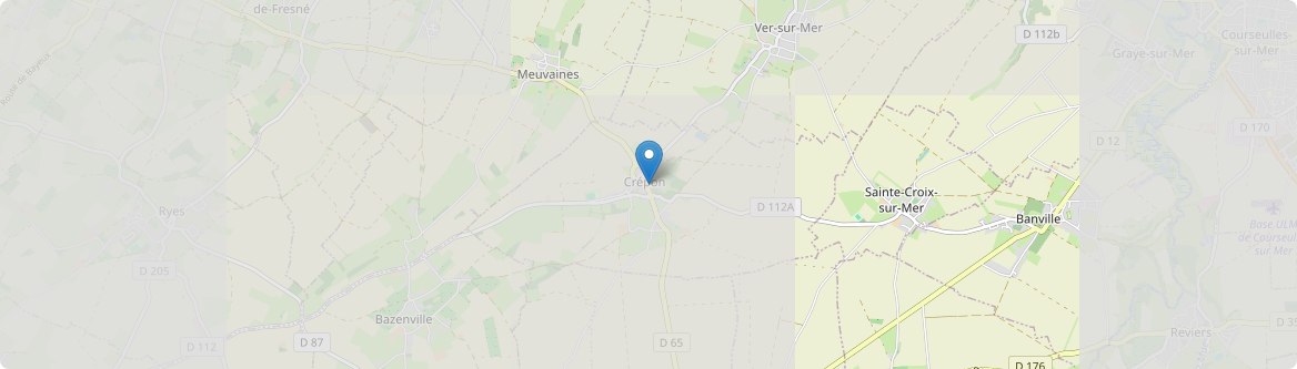 Crépon - Carte