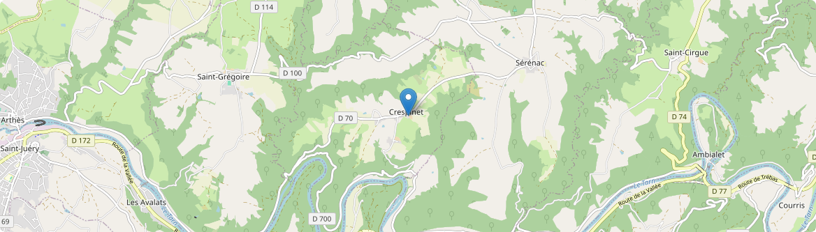 Crespinet - Carte