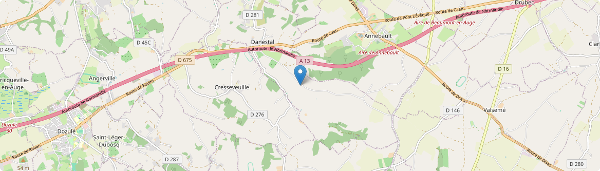 Cresseveuille - Carte