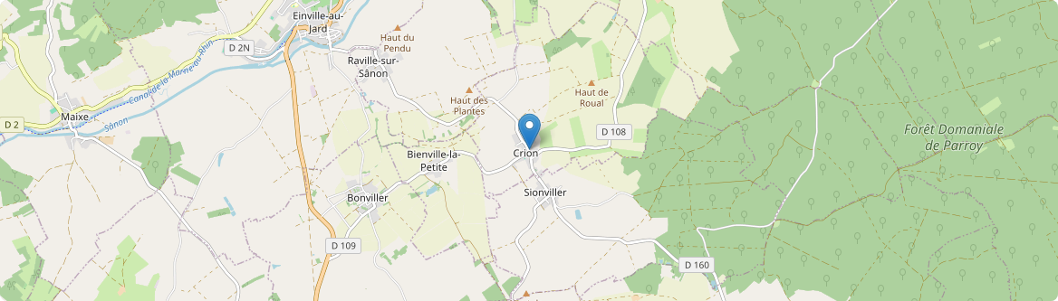 Crion - Carte