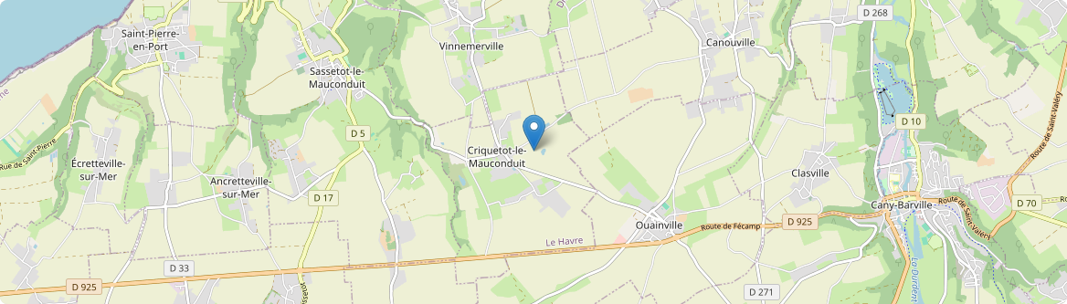 Criquetot-le-Mauconduit - Carte