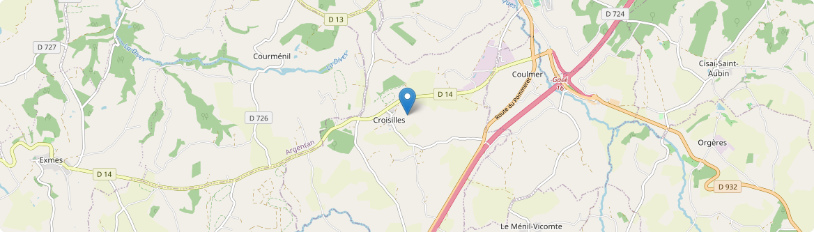Croisilles - Carte