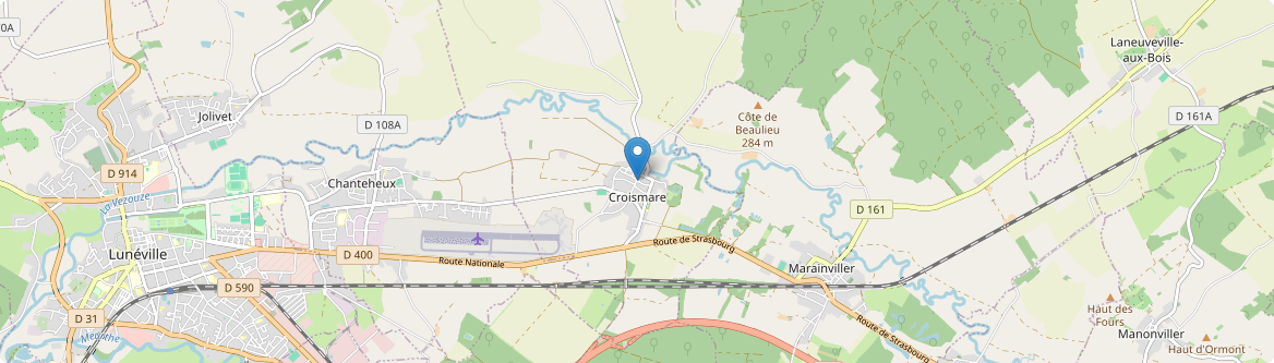 Croismare - Carte