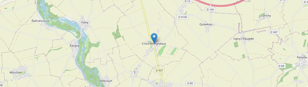 Croix-Moligneaux - Carte