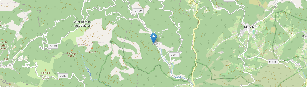 Cros - Carte