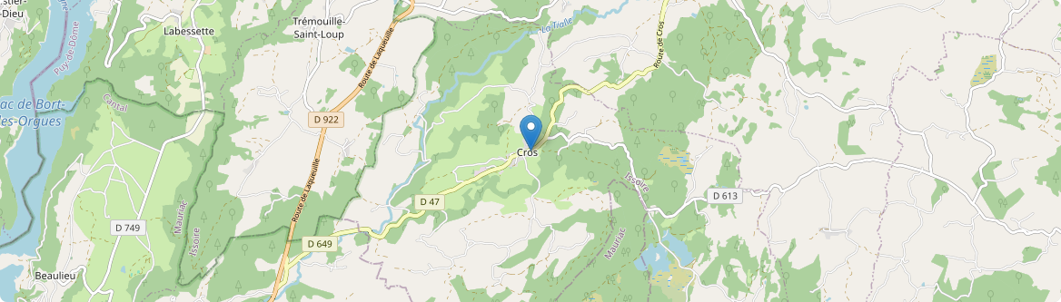 Cros - Carte