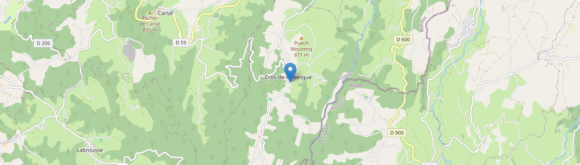 Cros-de-Ronesque - Carte