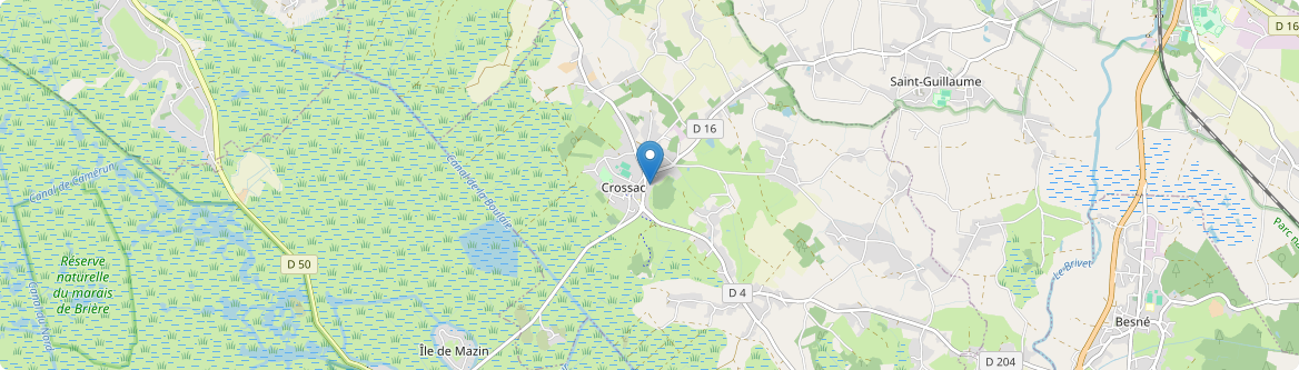Crossac - Carte